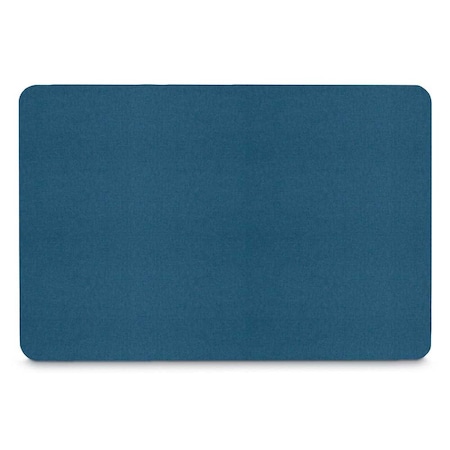 United Visual Products Corkboard, Fbrc, 3 Door, Satin/Amthy, 72x36" UV306-SATIN-AMETHY